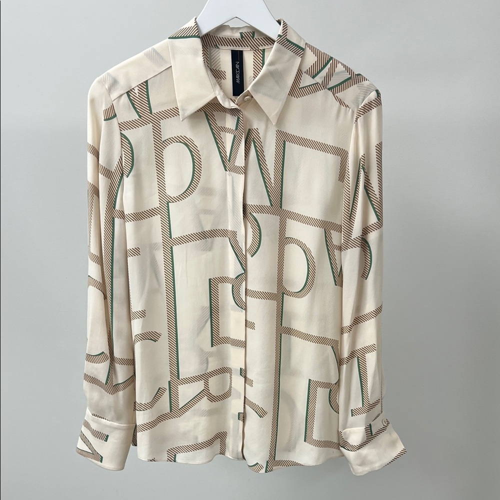 Marc Cain Geometric Blouse